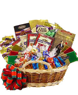 Приобрести продуктовая корзину "Праздничная забава" Для любителей сладкого и детей  с доставкой в по Натухаевской
